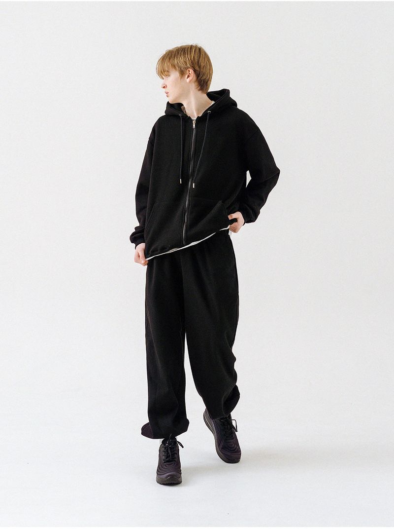 PLAIN BANDING JOGGER PANTS