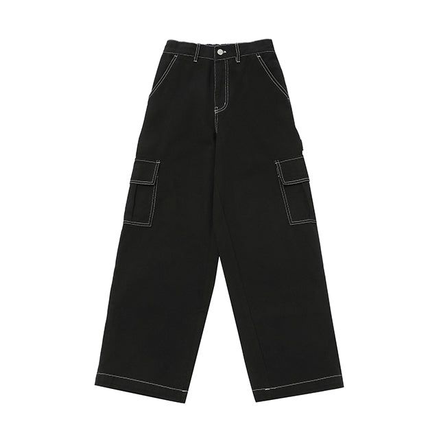 BLACK COLOR CARGO PANTS