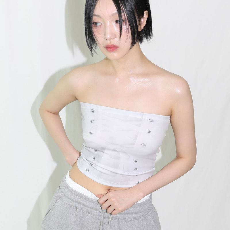 Chain Object Tube Top