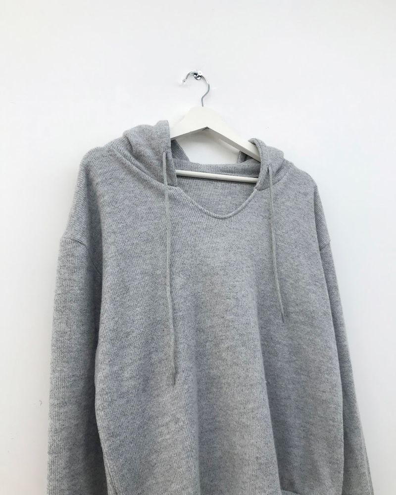 Lip Knit Hoodie (5Colors)
