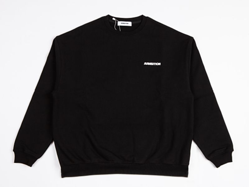 paisley sweattop black