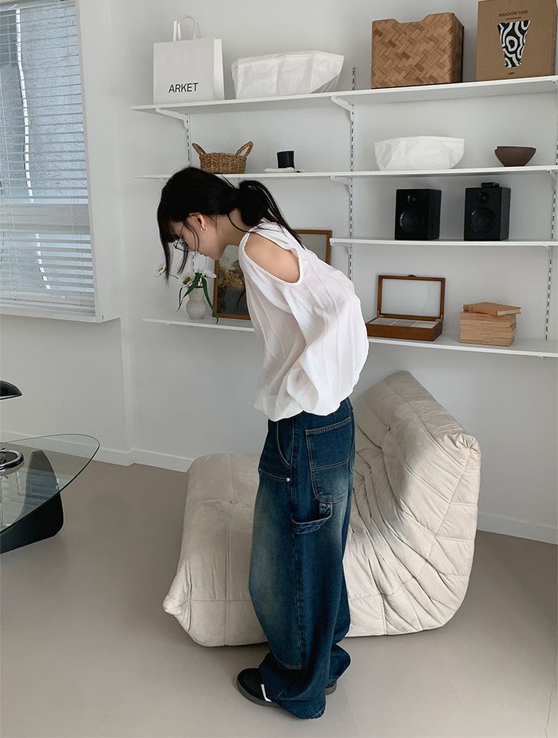 DOUBLE KNEE CARPENTER JEANS (2C)