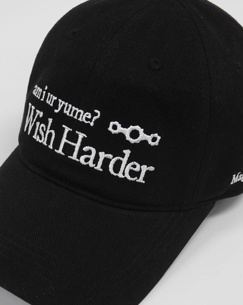 Yume Cap Vintage Black
