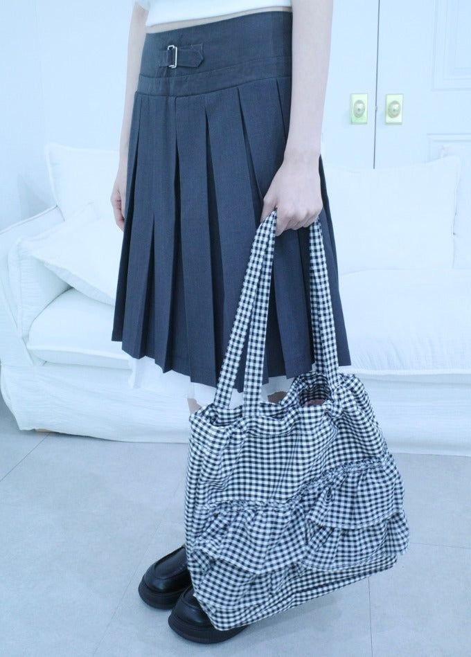 myorang(ミョラン)の「frill check bag(Bags)」