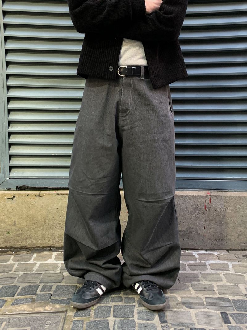 WHAT A LOOK（ワット ア ルック）の「DENTA PIGMENT FLACK DENIM PANTS（Pants）」