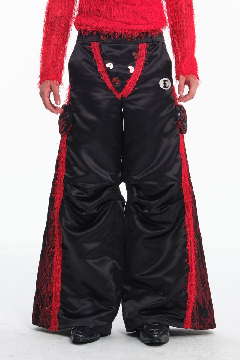 Embryo（エンブリオ）の「Embryo special fabric wide leg pants（Pants）」