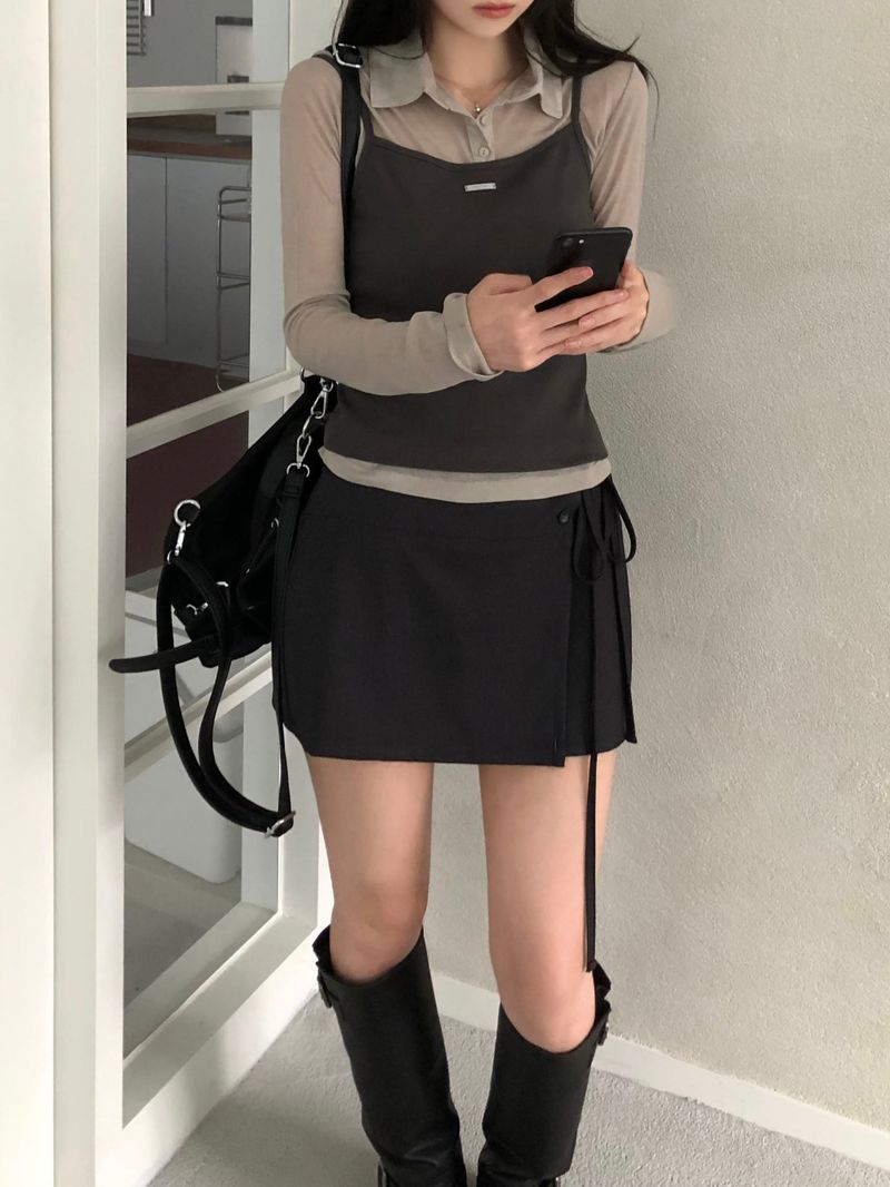 Wrap Skirt (2 colors)