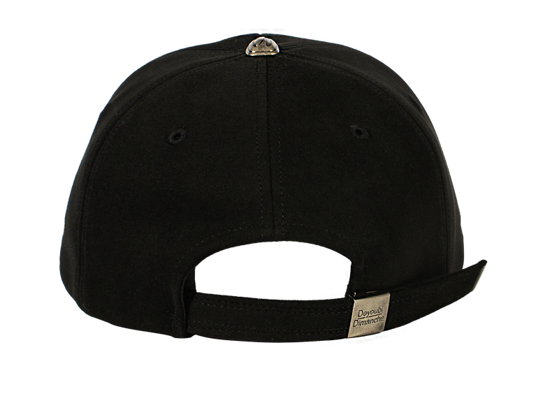 [MADE] Dimanche Signature Flash heart star suede cap [Black]