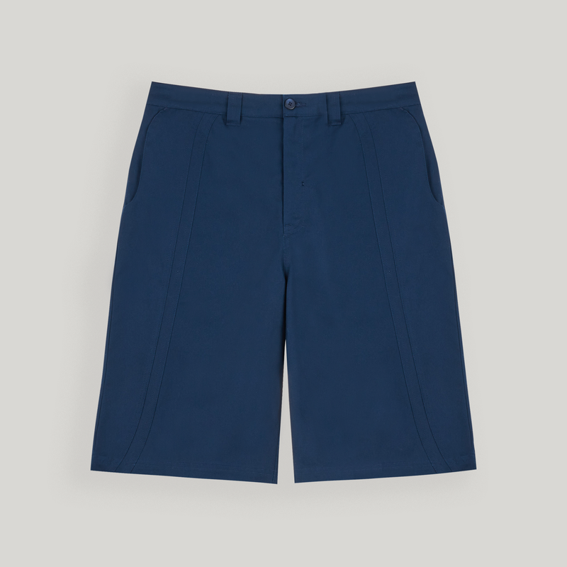 Navy Line Burmuda Pants