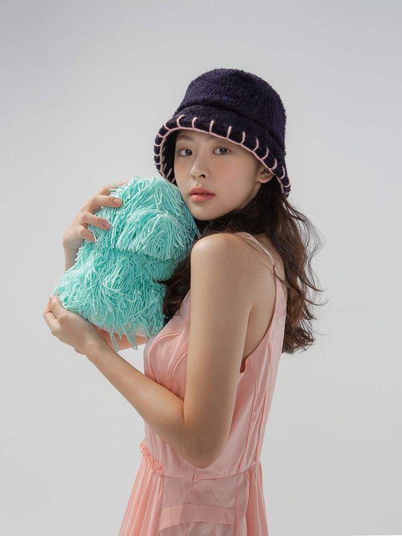namelesscat（ネームレスキャット）の「PINK-NAVY-HAT（Hats）」