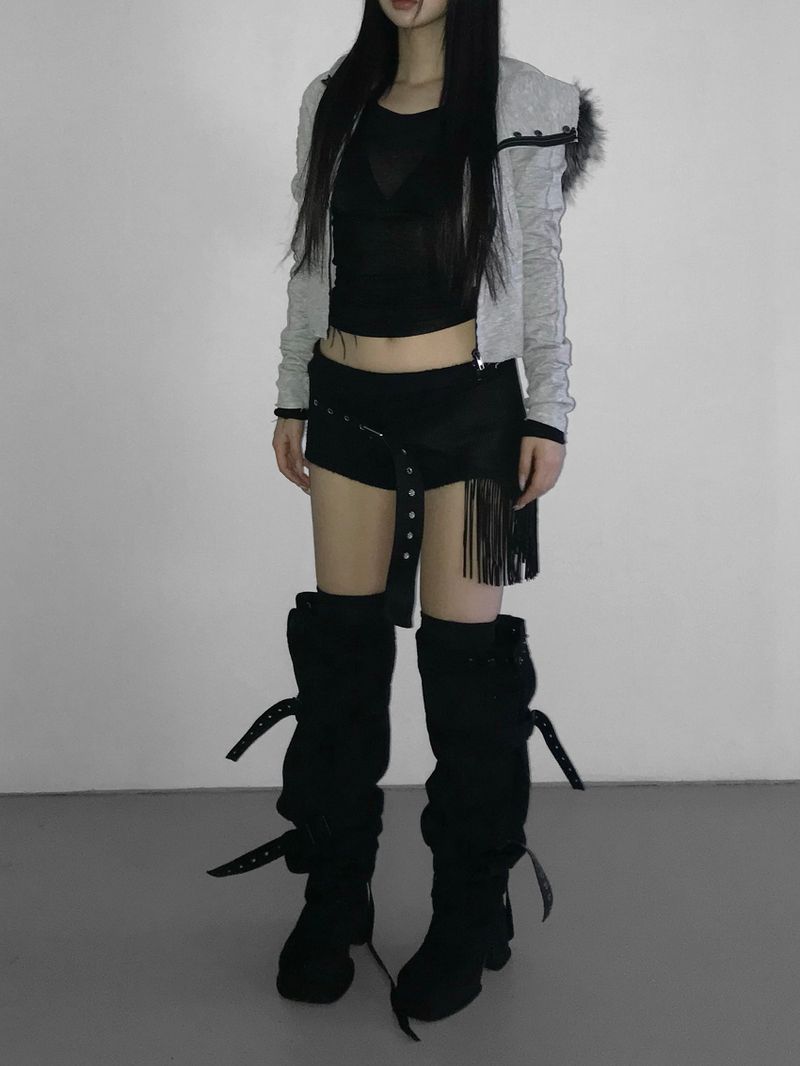  vintage p5 fur crop hz 