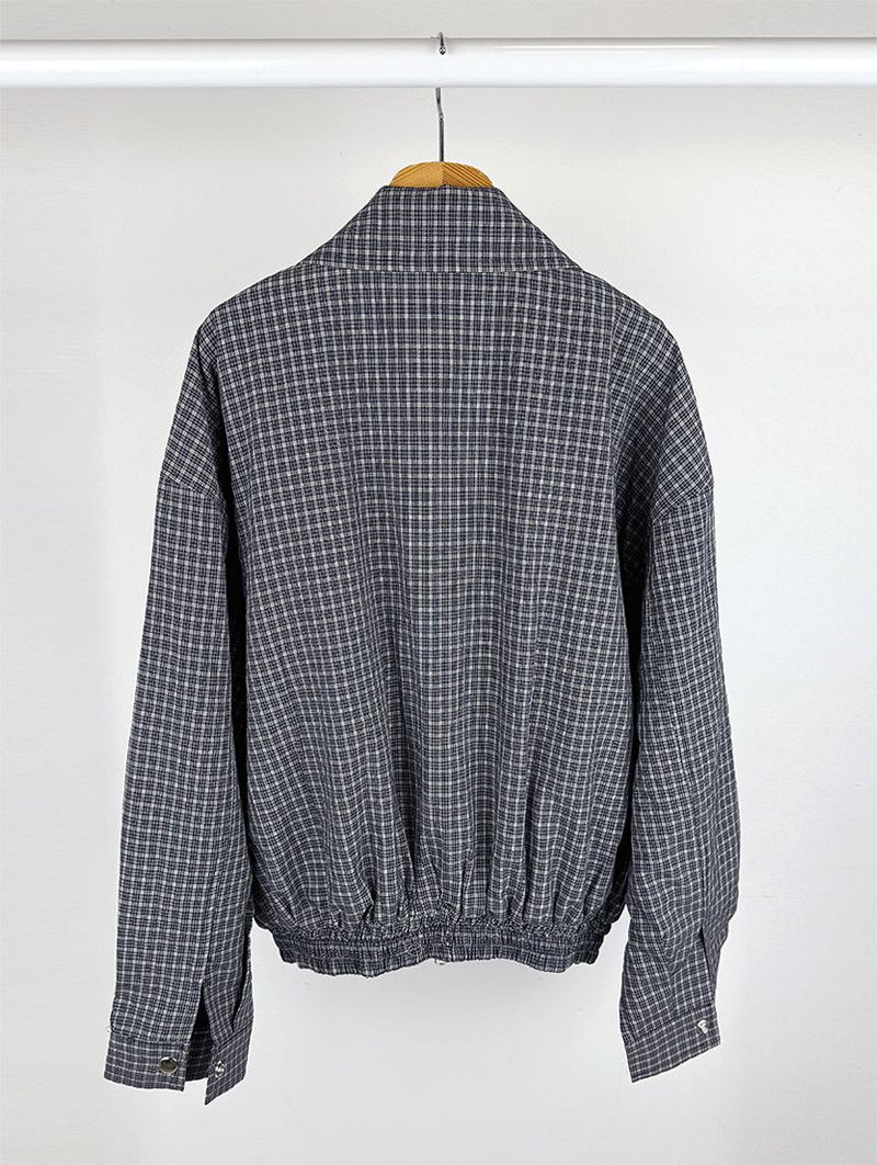 LIGHT CHECK BLOUSON (2C)