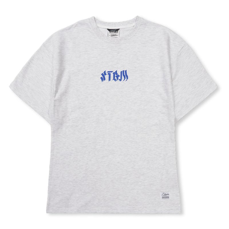 Bold Back Semi-oversized T-shirts Black / White