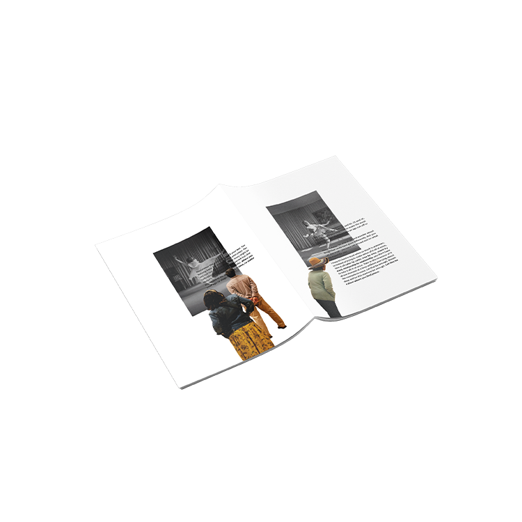 whitepaper（ホワイトペーパー）の「 A6 NOTEBOOK - THE AUDIENCE (stitch binding)（Smartphone Accessories）」