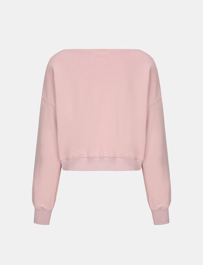 Yosemite Embroidered Crop Sweatshirt
