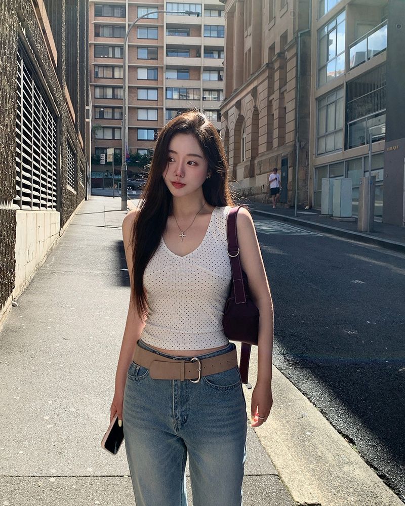 [ORIGINAL] Wheeps V-neck sleeveless