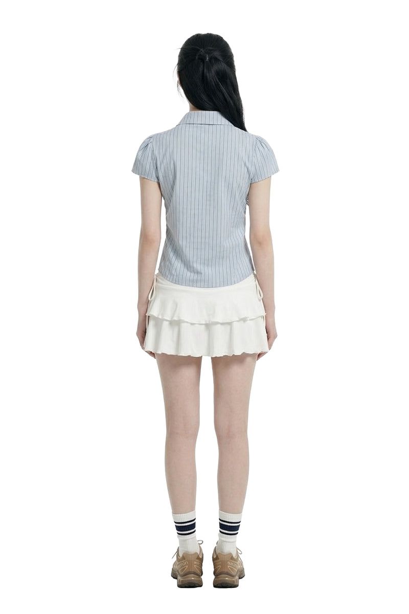 Monica Stripe Fitted Shirt