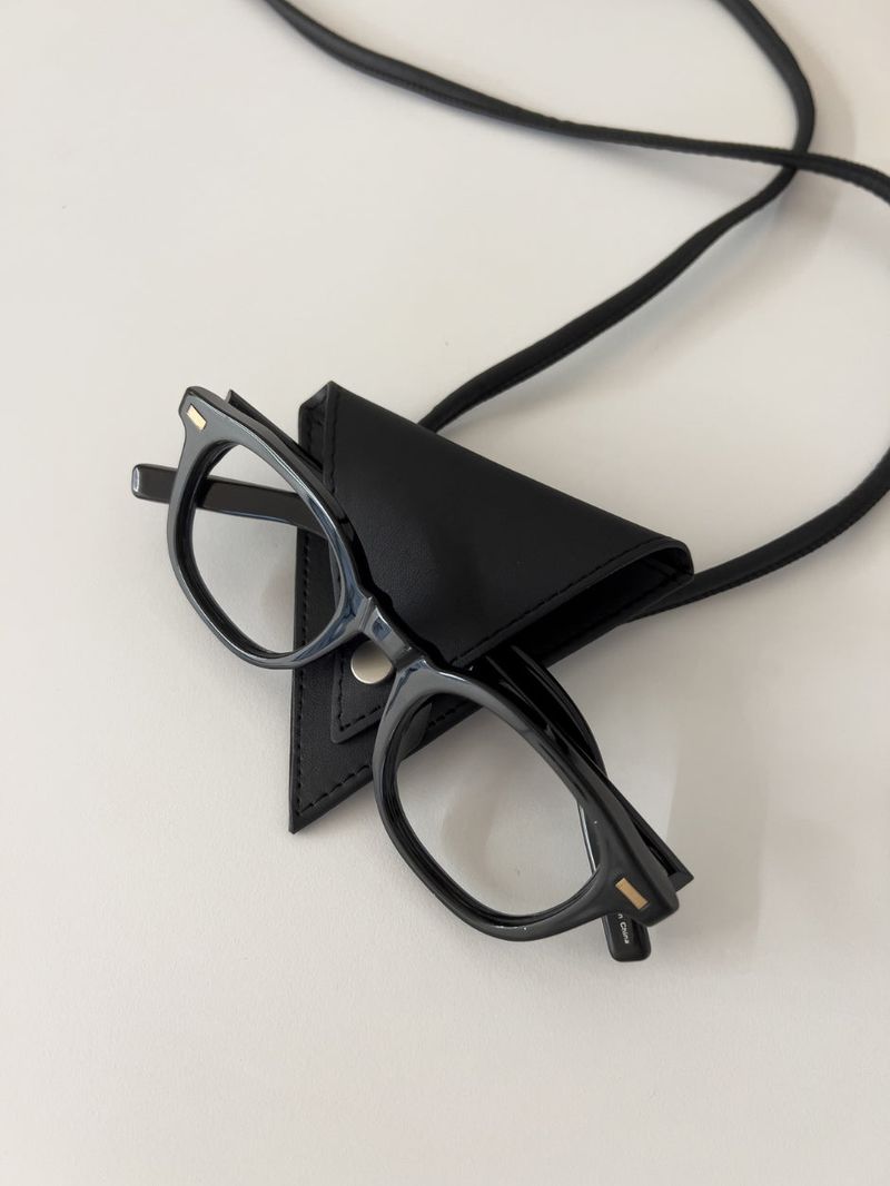 Triangle Leather Strap Belt