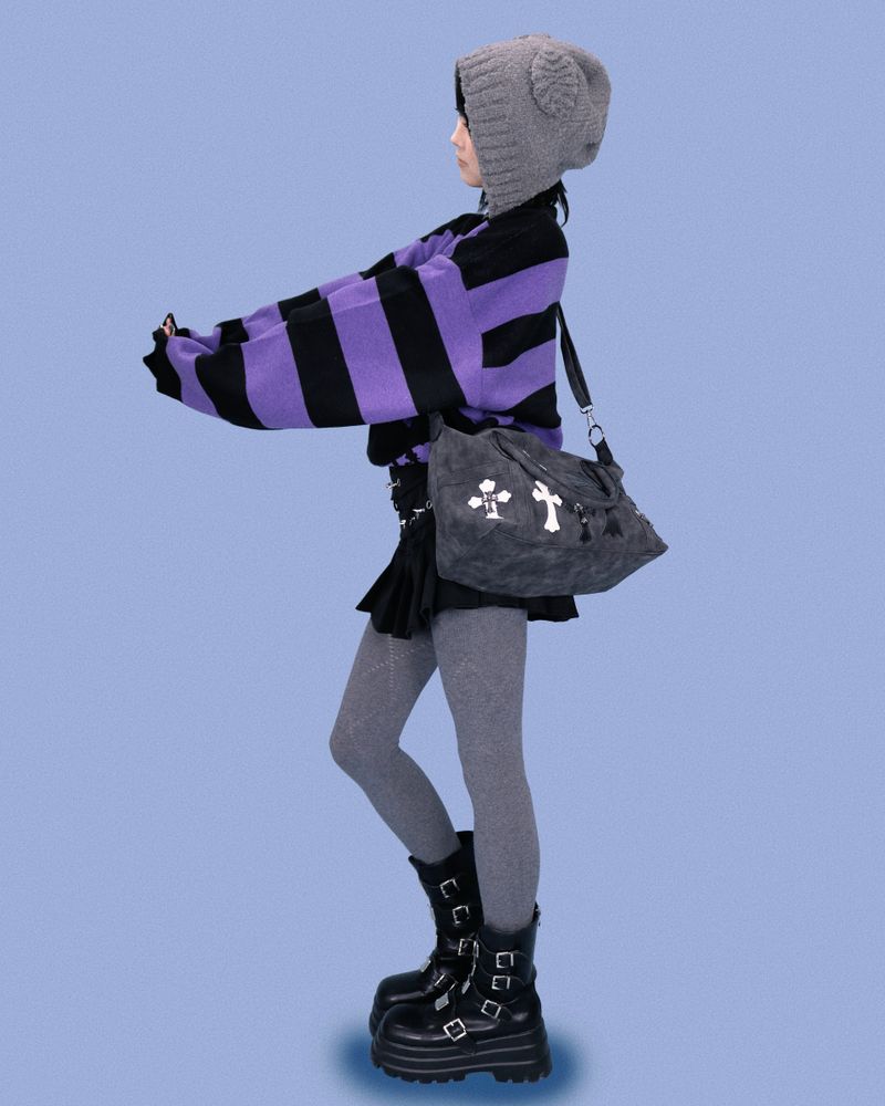 cross-patch cross bag
