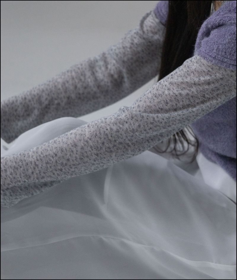 Rosy see through long sleeve-t 