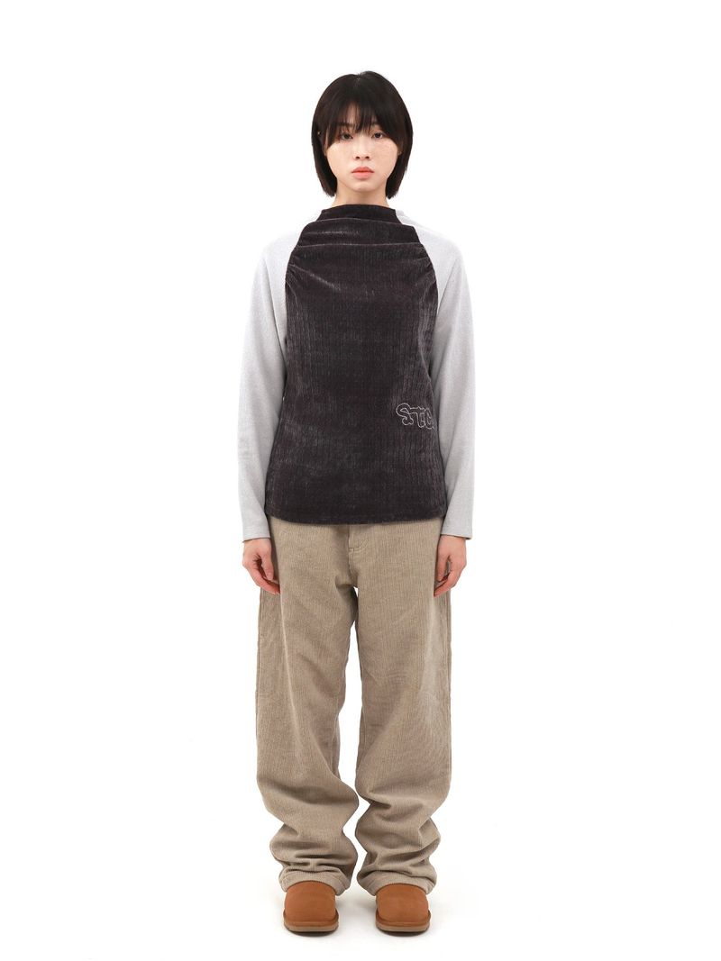 1/2 S.T.C. RAGLAN L/S (NAVY)