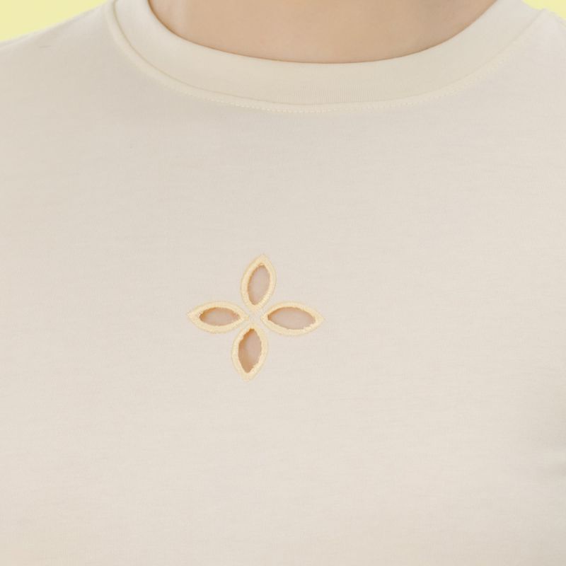 Clover T-shirt (cream)