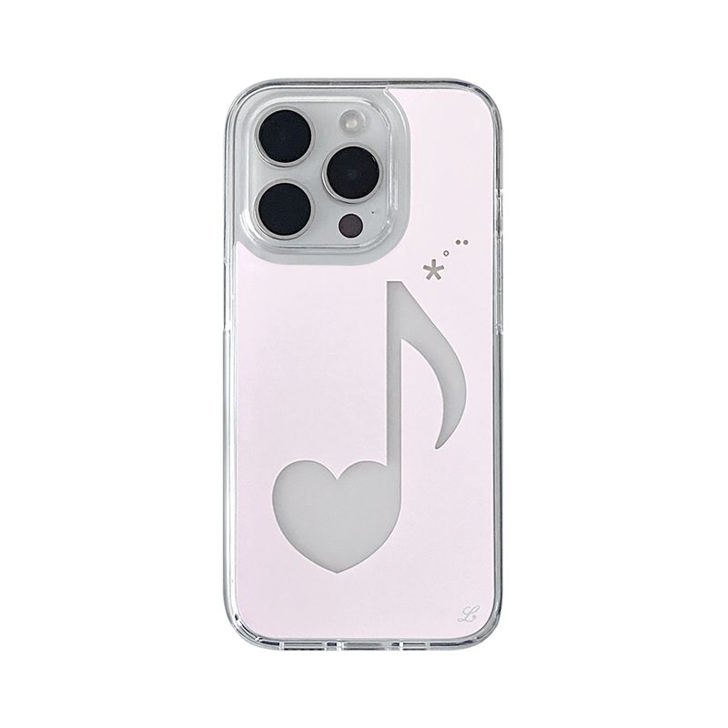 [MADE] MELODY PHONE CASE (clear jelly hard)