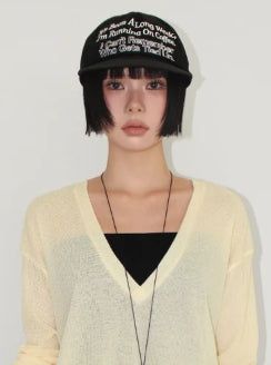 AAKE(アケ)の「LETTERING ROPE BALL CAP(Hats)」