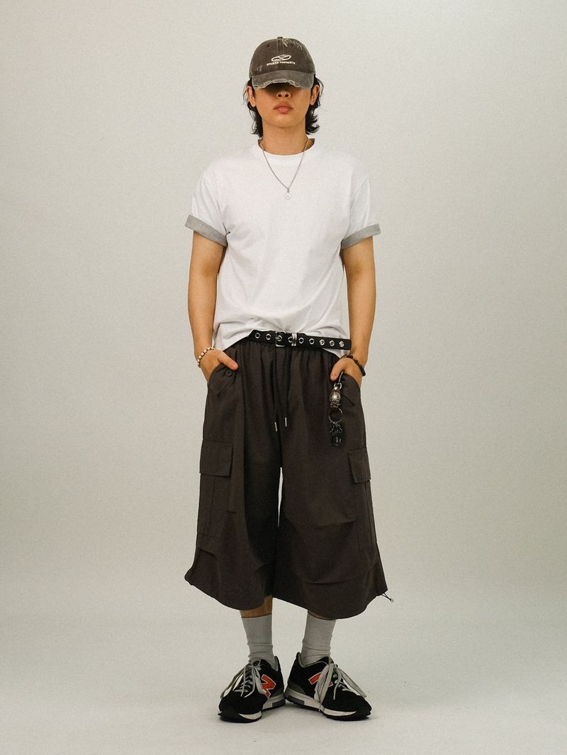 HA Roll-up Layered Muscle Fit 1/2 T