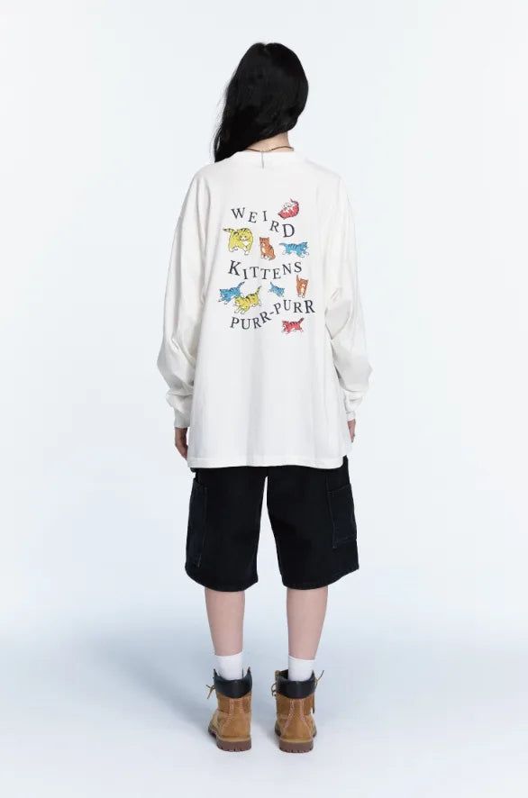26FW★ Weird Kitten Long Sleeve