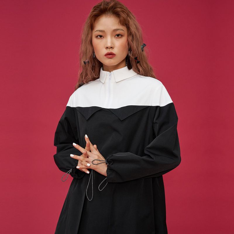 Trench One-piece [Black]