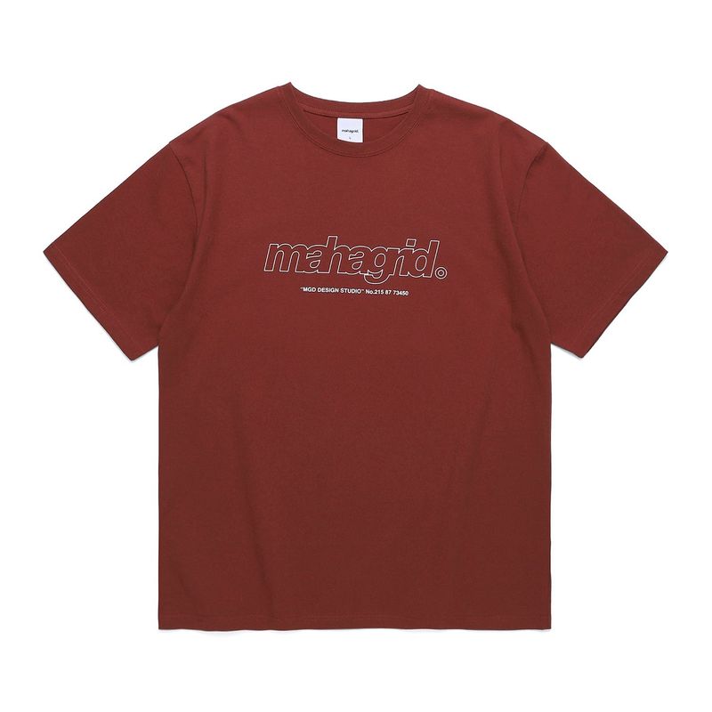 mahagrid(マハグリッド)の「THIRD LOGO TEE(Tops)」