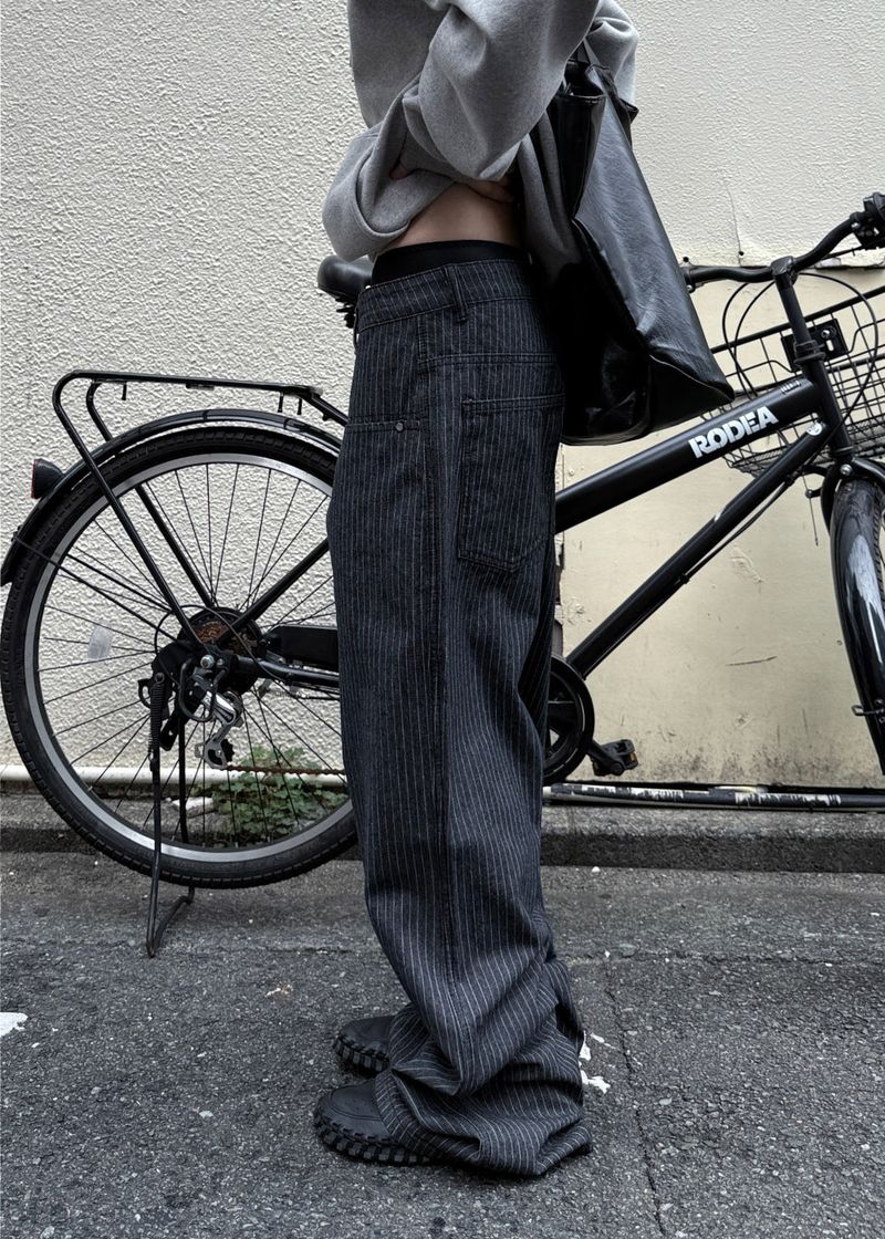  PINSTRIPE WORK PANTS