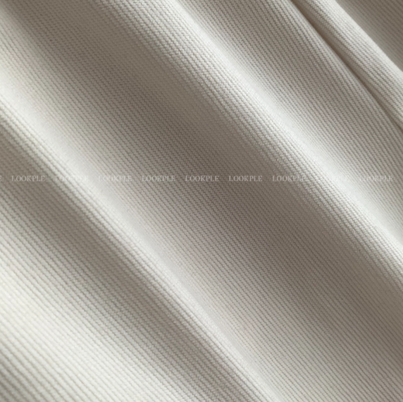 [In-house production]  First Corduroy Cargo String Wide Pants