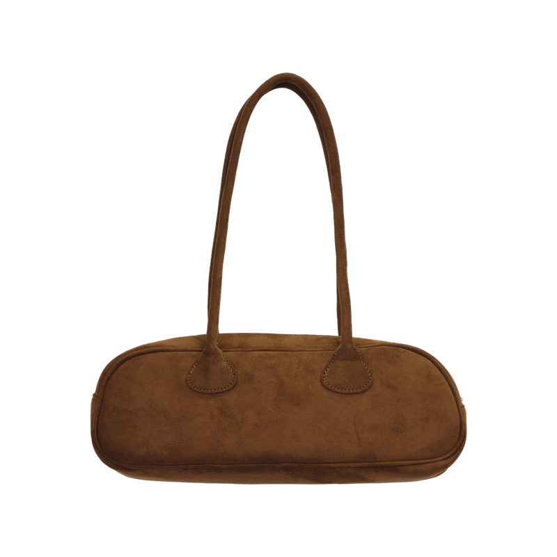 SUEDE BAGUETTE BAG (2 COLORS)