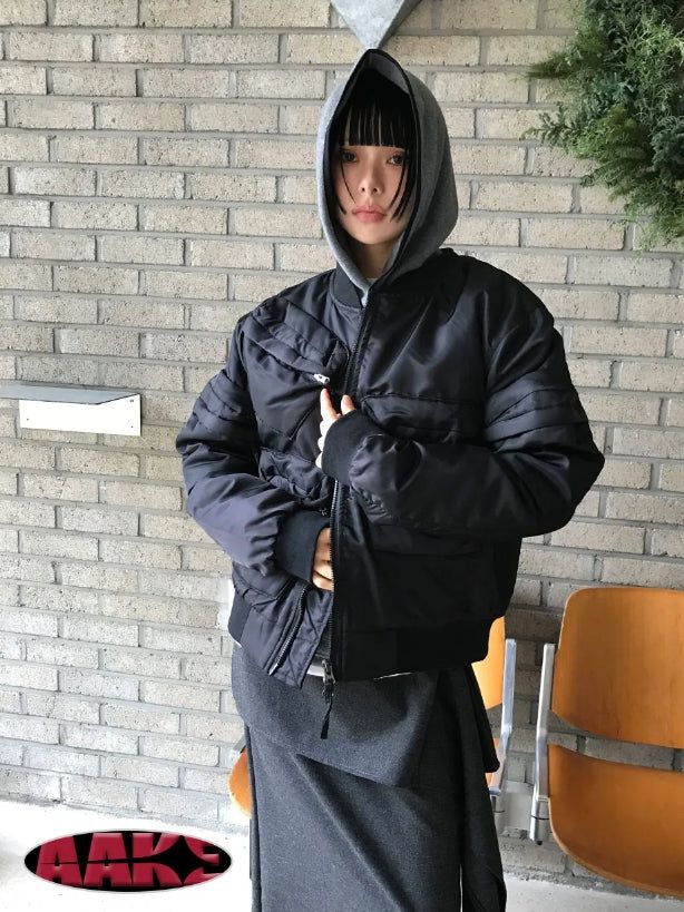 UTILITY POCKET BOMBER JUMPER