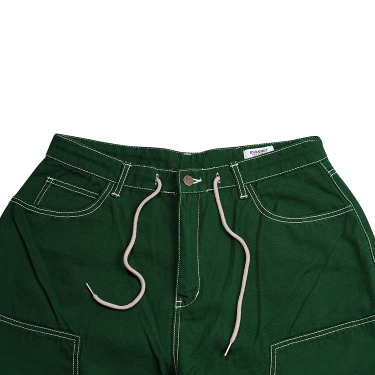 WORK WIDEFIT OXFORD PANTS GREEN