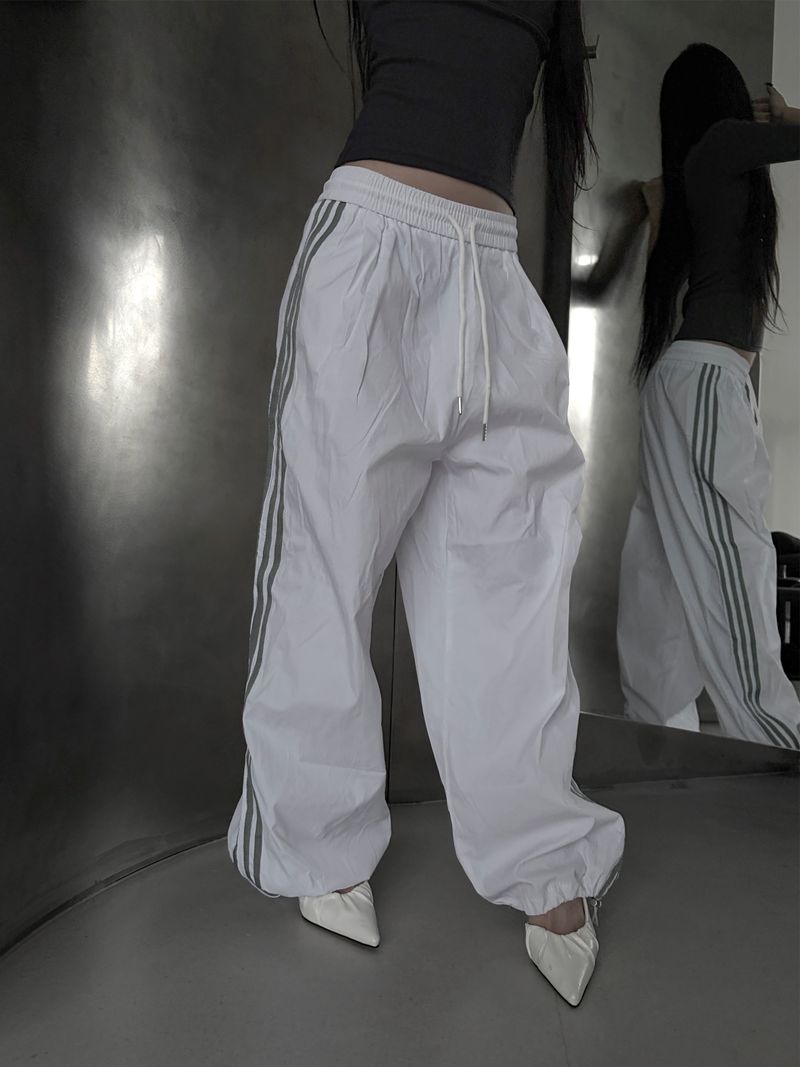 smoke track summer pants (2color)