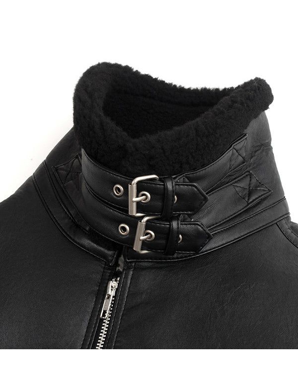RG B-3 Mouton Jacket (Black)