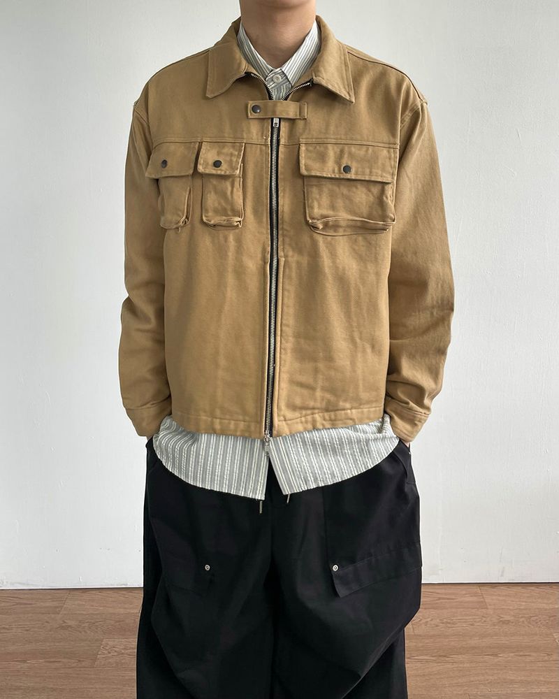 IDF(アイディーエフ)の「Jeef Cotton Trucker Jacket(Jackets/Outerwear)」