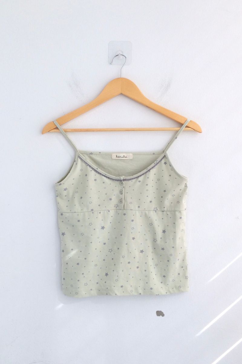 Dawn Star button sleeveless