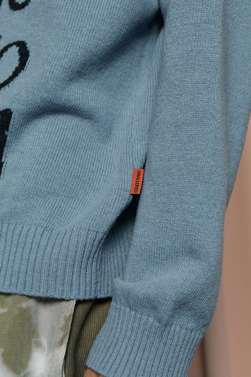 CITY ROUND KNIT / BLUE