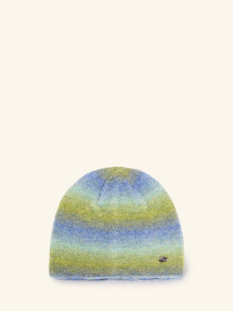 Ethnic Buckle Beanie