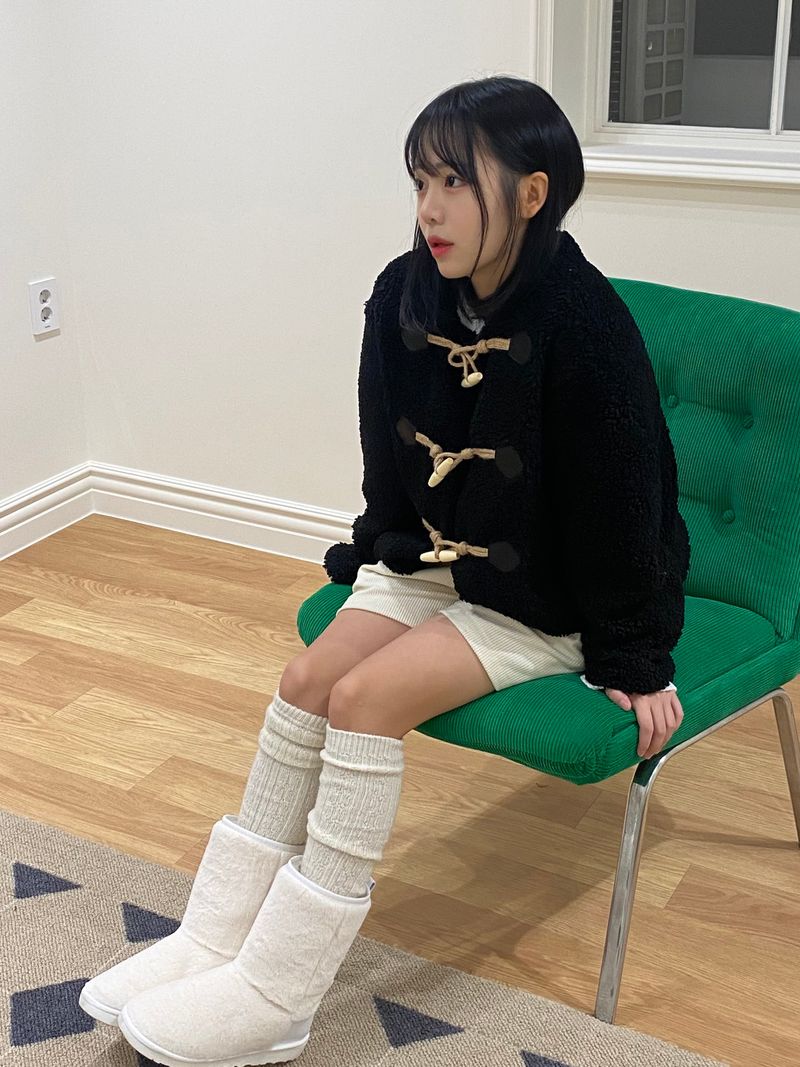Norman middle fur boots