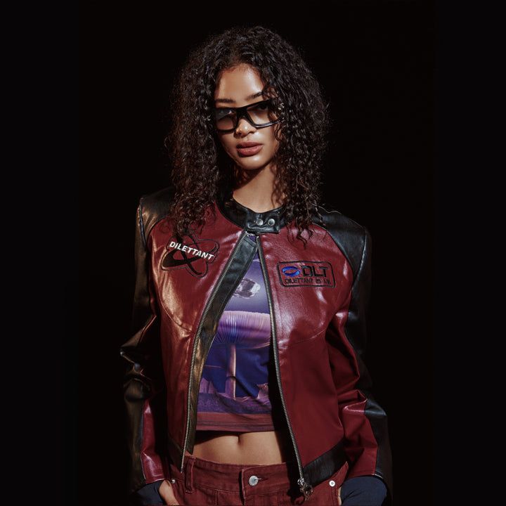 DILETTANTISME（ディレッタンティズム）の「ECO LEATHER RACING RIDER JACKET (WN)（Jackets/Outerwear）」