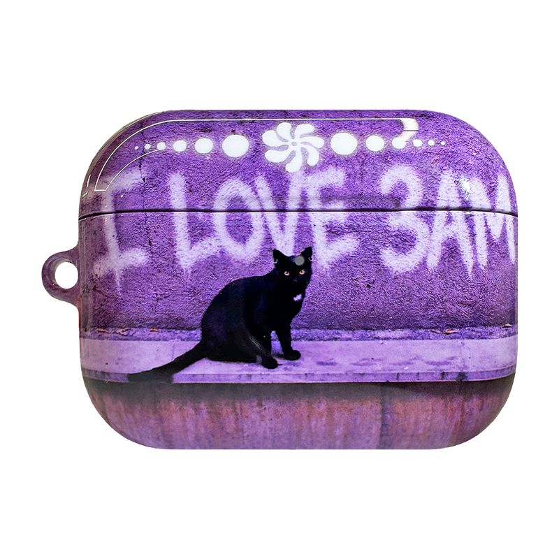 3amgang（スリーエイエムギャング）の「Furry Friends airpods case_Cat（Smartphone Accessories）」