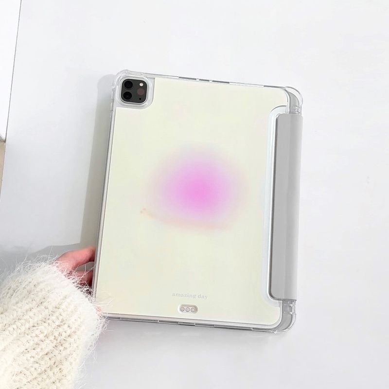 [made] pink snail (ipad case)