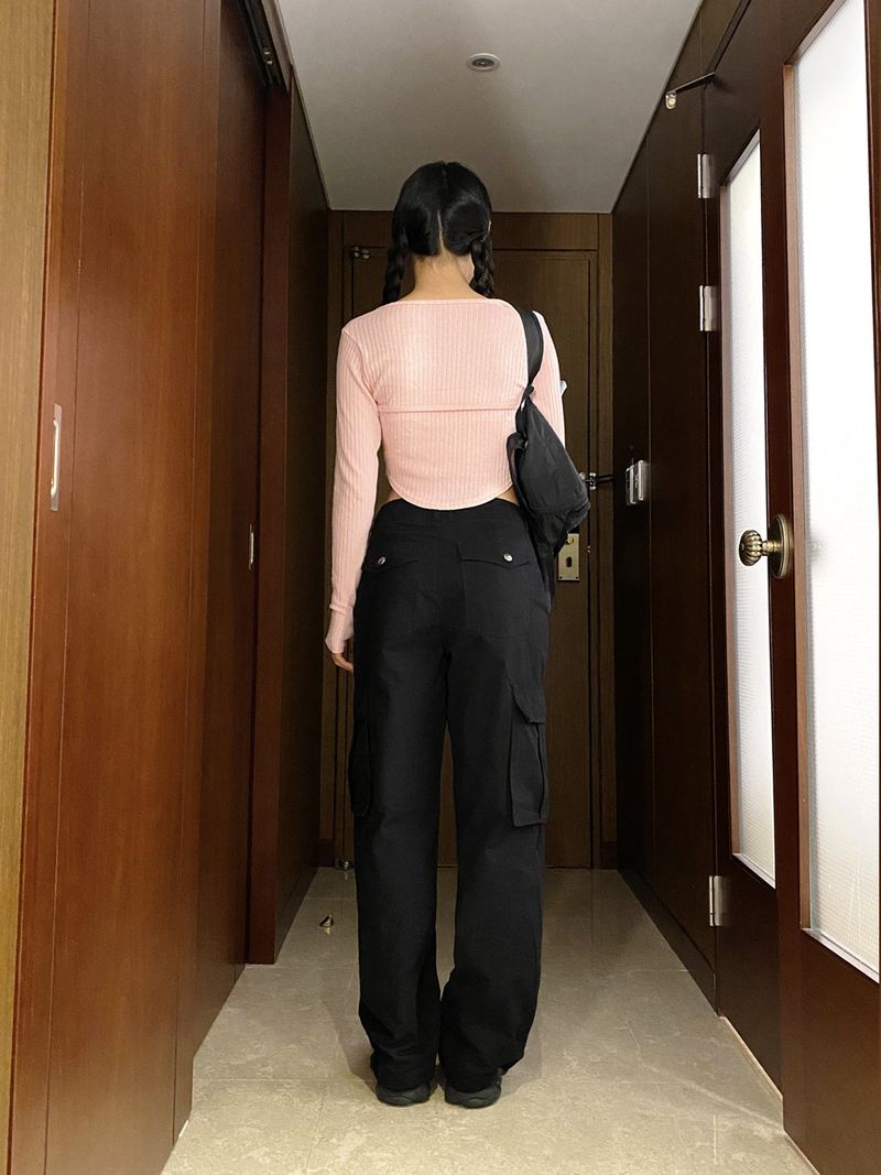 Signature 2way cargo pants - Black