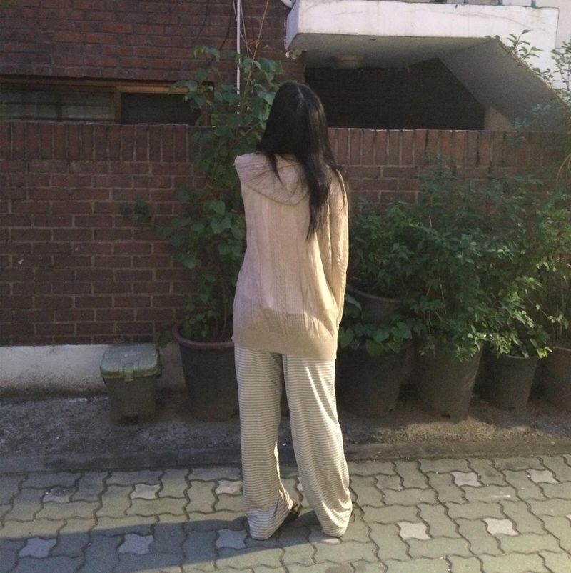 Stripe Slim Pants (3c)