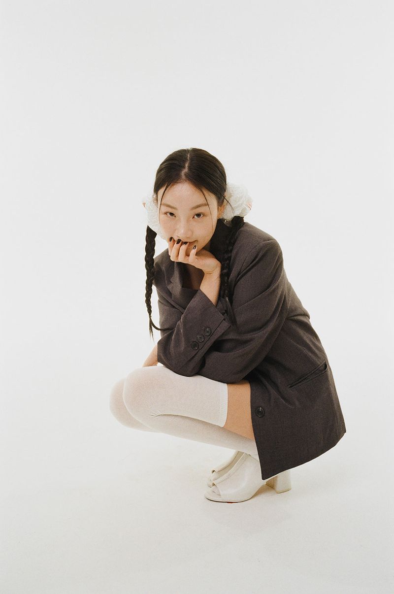 FLUFFY SCRUNCH / WHITE